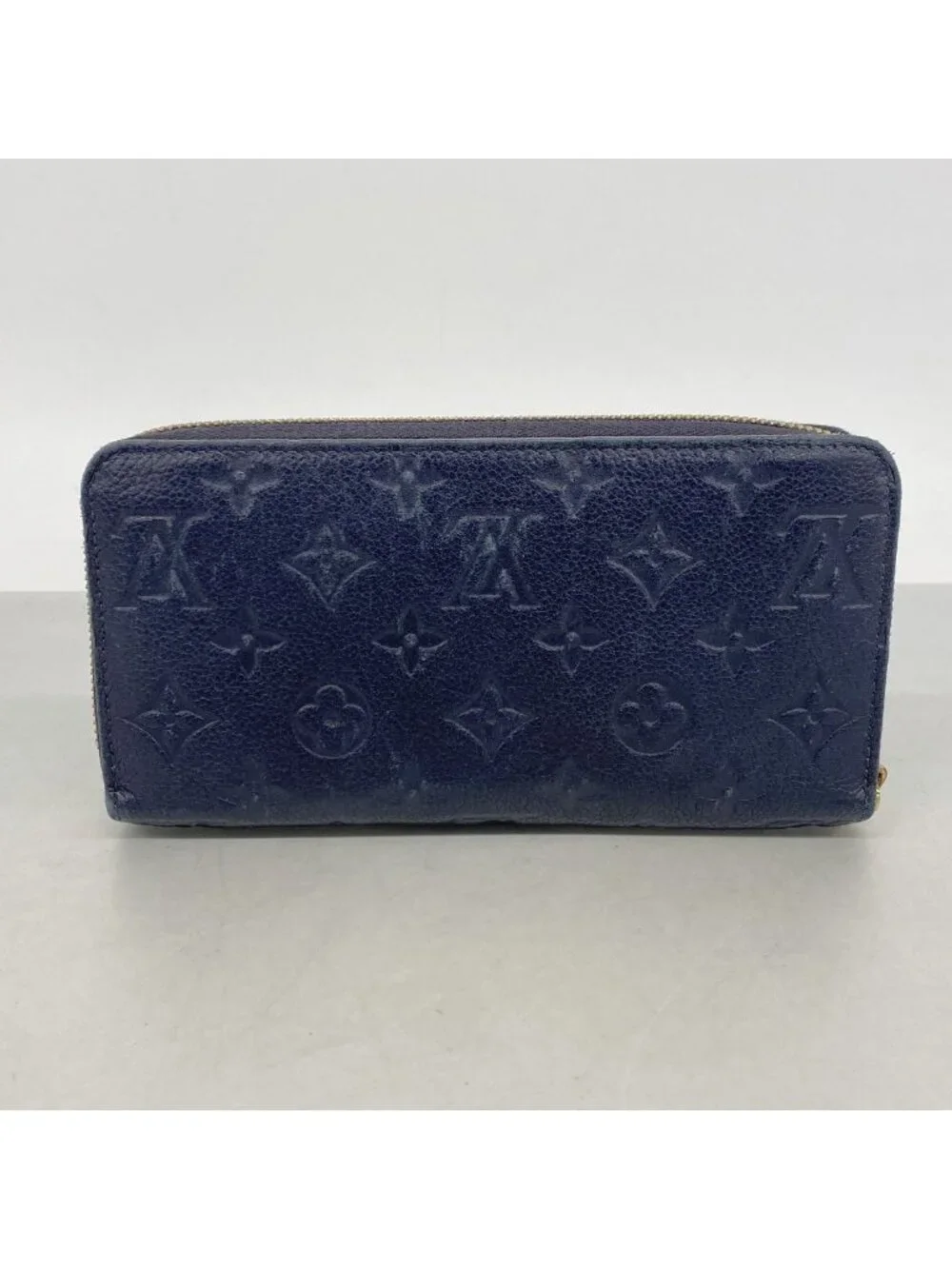 Louis Vuitton Wallet Monogram Empreinte Zippy Marine Rouge